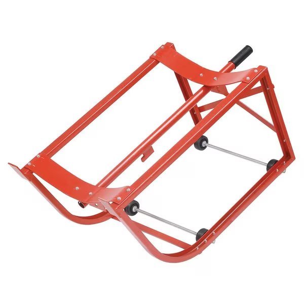 Standard 55 Gallon Drum Cradle with 2-1/2in Polyolefin Wheels, Global Industrial, Mfr#: 233572